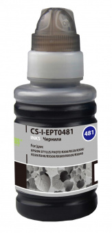 Чернила Cactus CS-I-EPT0481 черный 100мл для Epson StPh R200/R220/R300/R320/R340 от магазина РЭССИ