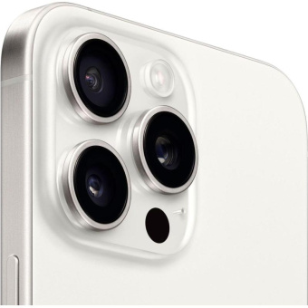 Смартфон Apple A3106 iPhone 15 Pro Max 256Gb белый титан моноблок 3G 4G 6.7" 1290x2796 iOS 17 48Mpix 802.11 a/b/g/n/ac/ax NFC GPS GSM900/1800 TouchSc Protect от магазина РЭССИ