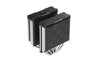 Устройство охлаждения(кулер) Deepcool AG620 Digital Soc-AM5/AM4/1151/1200/2066/1700 черный 4-pin 29.4dB Al+Cu 260W 1370gr Ret (R-AG620-BKNDMN-G-1) от магазина РЭССИ