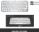 Картинка Клавиатура Logitech MX Keys Mini серебристый/белый USB беспроводная BT/Radio LED (920-010499) от магазина РЭССИ Клавиатура Logitech MX Keys Mini серебристый/белый USB беспроводная BT/Radio LED (920-010499) от магазина РЭССИ