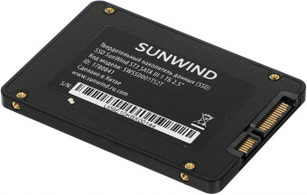 Накопитель SSD SunWind SATA III 1Tb SWSSD001TS2T ST3 2.5" от магазина РЭССИ