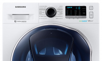 Стиральная машина Samsung WD80K52E0ZW/LD класс: B загр.фронтальная макс.:8кг (с сушкой) белый от магазина РЭССИ