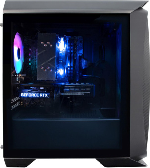 ПК IRU Game 520B5GMA MT Ryzen 5 5600X (3.7) 16Gb SSD1Tb RX 6700XT 12Gb Free DOS GbitEth 700W черный (1989322) от магазина РЭССИ