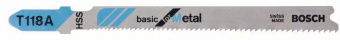 Набор пилок по металлу Bosch T 118 А 3пред. (лобзики) от магазина РЭССИ