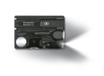 Швейцарская карточка Victorinox SwissCard Lite Onyx 0.7333.T3 черная от магазина РЭССИ