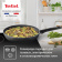 Картинка Сковорода Tefal Natural Cook 04213124 круглая 24см ручка несъемная (без крышки) серый от магазина РЭССИ Сковорода Tefal Natural Cook 04213124 круглая 24см ручка несъемная (без крышки) серый от магазина РЭССИ