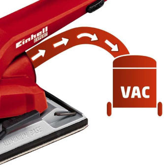 Вибро шлифовальная машина Einhell TE-OS 2520 E 250Вт жестк.кейс (4460620) от магазина РЭССИ