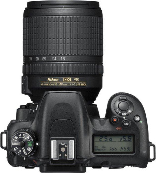 Зеркальный Фотоаппарат Nikon D7500 черный 20.9Mpix 18-140mm f/3.5-5.6G VR 3.15" 4K 4K SDXC Li-ion от магазина РЭССИ