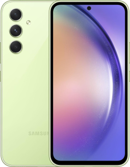 Смартфон Samsung SM-A546E Galaxy A54 5G 256Gb 8Gb зеленый лайм моноблок 3G 4G 2Sim 6.4" 1080x2340 Android 13 50Mpix 802.11 a/b/g/n/ac/ax NFC GPS GSM900/1800 GSM1900 TouchSc Protect microSD max1024Gb от магазина РЭССИ