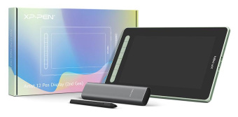 Графический планшет XPPen Artist Artist12 LED USB зеленый от магазина РЭССИ