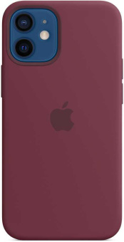 Чехол (клип-кейс) Apple для Apple iPhone 12 mini Silicone Case with MagSafe сливовый (MHKQ3ZE/A) от магазина РЭССИ