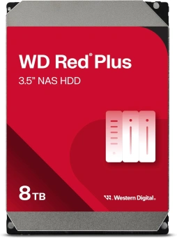 Жесткий диск WD SATA-III 8TB WD80EFPX NAS Red Plus (5640rpm) 256Mb 3.5" от магазина РЭССИ