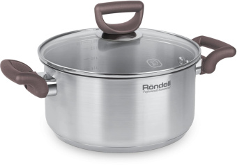 Набор 4 предм. (кастрюля с/кр 20 см 2,8 л, ковш с/кр 16 см 1,4 л) Fiore Rondell RDS-1507 от магазина РЭССИ