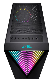 Корпус GMNG GG-CC100 черный без БП ATX 5x120mm 2xUSB2.0 1xUSB3.0 audio bott PSU от магазина РЭССИ