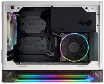 Корпус Inwin CF08B (A1 Prime) белый 750W miniITX 2x120mm 2xUSB3.0 audio от магазина РЭССИ