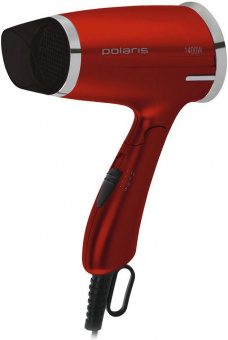Фен Polaris PHD1464T 1400Вт красный от магазина РЭССИ