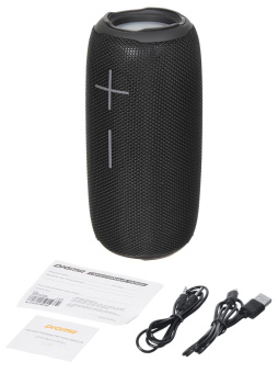 Колонка порт. Digma S-25 черный 10W 1.0 BT/3.5Jack/USB 2400mAh (SP2510B) от магазина РЭССИ