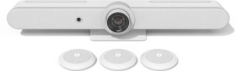 Камера Web Logitech BlackView Rally Bar mini белый 8Mpix (3840x2160) USB3.0 с микрофоном для ноутбука (960-001351) от магазина РЭССИ