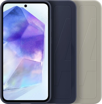 Чехол (клип-кейс) Samsung для Samsung Galaxy A55 Standing Grip Case A55 черный (EF-GA556TBEGRU) от магазина РЭССИ