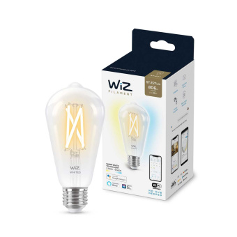 Умная лампа WiZ E27 60Вт 806lm Wi-Fi (упак.:1шт) (929003018601) от магазина РЭССИ