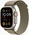 Смарт-часы Apple Watch Ultra 2 A2986 49мм OLED корп.титан Alpine loop рем.оливковый разм.брасл.:145-190мм (MREY3LW/A) от магазина РЭССИ