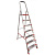 Профессиональная стремянка Новая Высота NV3117 1x7 ступеней 130 мм 3117107 от магазина РЭССИ