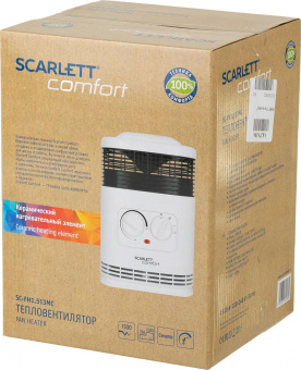 Тепловентилятор Scarlett SC-FH1.513MC 1500Вт белый от магазина РЭССИ