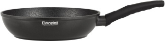Сковорода Rondell Buffalo RDA-1481 круглая 24см покрытие: Xylan Plus ручка несъемная (без крышки) черный от магазина РЭССИ