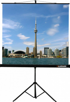 Экран на треноге Lumien 153x203см Eco View LEV-100111 4:3 напольный рулонный от магазина РЭССИ
