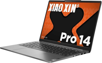 Ноутбук Lenovo Xiaoxin pro14 IRH8 Core i7 13620H 16Gb SSD1Tb Intel Iris Xe graphics 14" IPS 2.8K (2880x1800) Windows 11 trial (для ознакомления) Home grey WiFi BT Cam от магазина РЭССИ