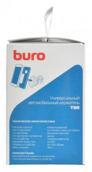 Держатель Buro T9R магнитный черный для для смартфонов и навигаторов от магазина РЭССИ