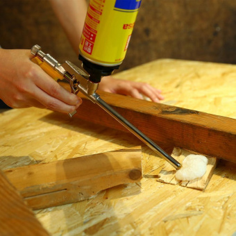 Пистолет для заполнения пустот Deko DKFG01 желтый/серебристый от магазина РЭССИ