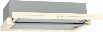 Вытяжка встраиваемая Gorenje BHP62CLI слоновая кость управление: кнопочное (1 мотор) от магазина РЭССИ