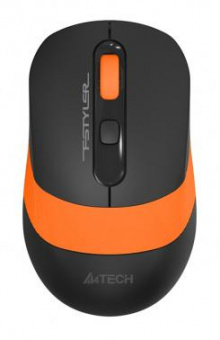 Клавиатура + мышь A4Tech Fstyler FG1010 клав:черный/оранжевый мышь:черный/оранжевый USB беспроводная Multimedia от магазина РЭССИ