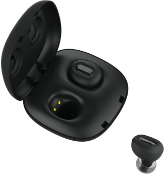 Гарнитура вкладыши Geozon Track черный беспроводные bluetooth в ушной раковине (G-S09BLK) от магазина РЭССИ