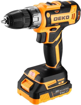 Дрель-шуруповерт Deko DKCD20FU-Li аккум. патрон:быстрозажимной (063-4149) от магазина РЭССИ