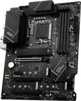 Материнская плата MSI PRO Z790-P WIFI DDR4 Soc-1700 Intel Z790 4xDDR4 ATX AC`97 8ch(7.1) 2.5Gg RAID+HDMI от магазина РЭССИ