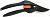 Секатор плоскостной Fiskars SingleStep P26 черный/оранжевый (1000567) от магазина РЭССИ