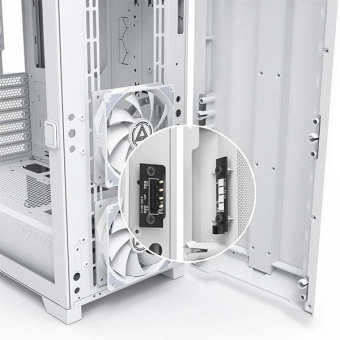 Корпус Montech Sky One Lite белый без БП ATX 3x120mm 2xUSB3.0 audio bott PSU от магазина РЭССИ