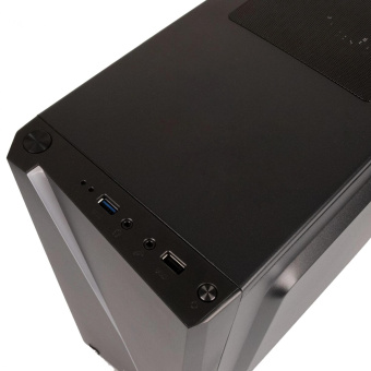 ПК IRU Game 320A5GE MT Ryzen 5 5500 (3.6) 16Gb SSD512Gb RTX3050 6Gb FreeDOS GbitEth 500W черный (2009272) от магазина РЭССИ
