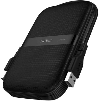 Жесткий диск Silicon Power USB3.0 4TB SP040TBPHDA60S3A A60 Armor 2.5" черный от магазина РЭССИ