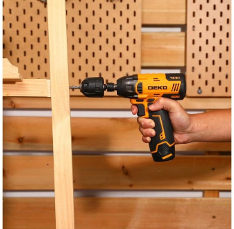 Винтоверт Deko DKIS12-Li аккум. патрон:быстрозажимной (063-4390) от магазина РЭССИ