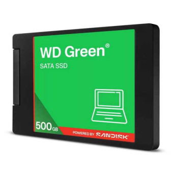 Накопитель SSD 2.5'' 500ГБ Green, SATAIII, 3D NAND TLC, 545/510 МБ/с от магазина РЭССИ