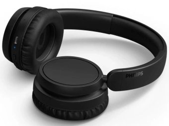 Гарнитура накладные Philips TAH5209 черный беспроводные bluetooth оголовье (TAH5209BK/00) от магазина РЭССИ