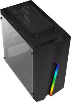 Корпус Aerocool Bolt Mini TG черный без БП mATX 4x120mm 2xUSB2.0 1xUSB3.0 audio bott PSU от магазина РЭССИ