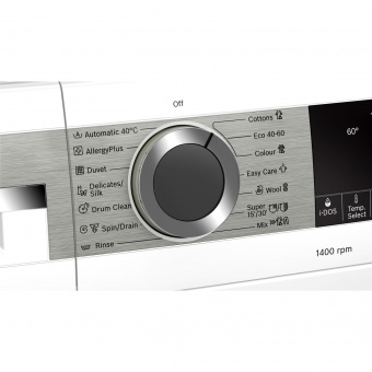 Стиральная машина Bosch Serie 4 WGA254A0ME пан.англ. класс: A+++ загр.фронтальная макс.:10кг белый от магазина РЭССИ