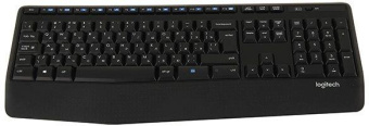 Клавиатура + мышь Logitech MK345 клав:черный мышь:черный USB беспроводная Multimedia (920-008534) от магазина РЭССИ