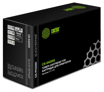 Картридж лазерный Cactus SCX-D4200A CS-S4200S SCX-D4200A черный (3000стр.) для Samsung SCX-D4200 от магазина РЭССИ