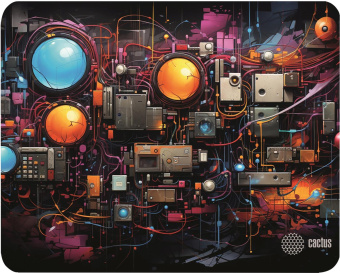 Коврик для мыши Cactus Wires 400x300x3мм (CS-MP-PRO15XL) от магазина РЭССИ
