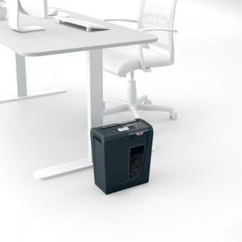 Шредер Rexel Secure S5 EU черный (секр.Р-2) ленты 5лист. 10лтр. скрепки скобы от магазина РЭССИ